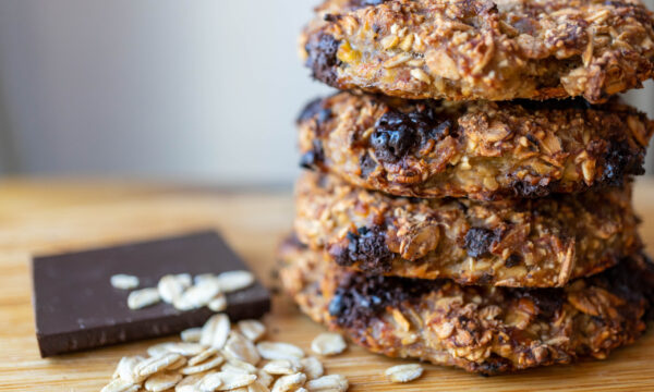 Biscotti di avena e cioccolato fit